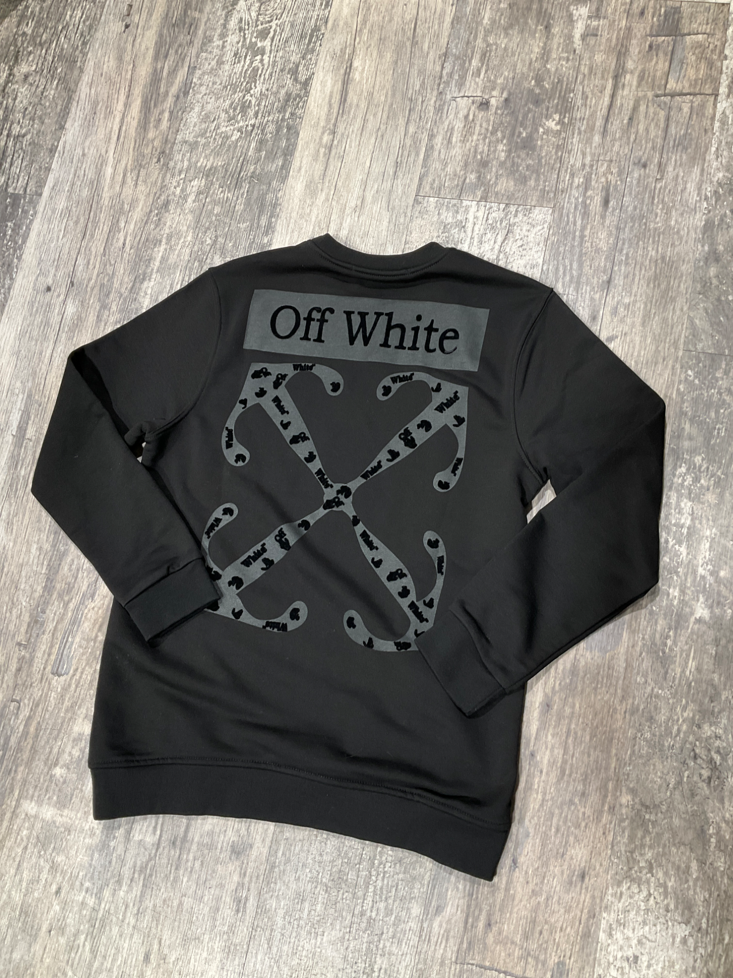Off White Sweatshirt Size Medium