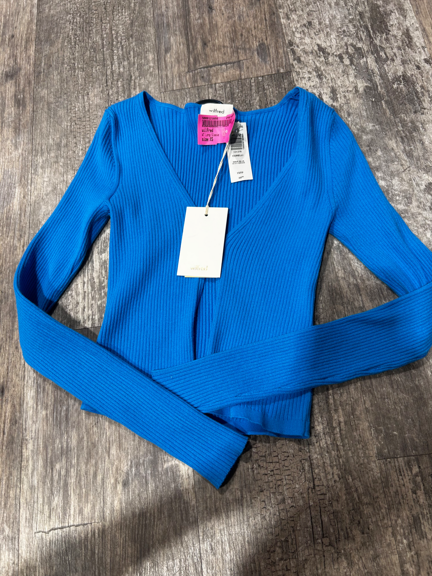 Wilfred Long Sleeve Top Size Extra Small