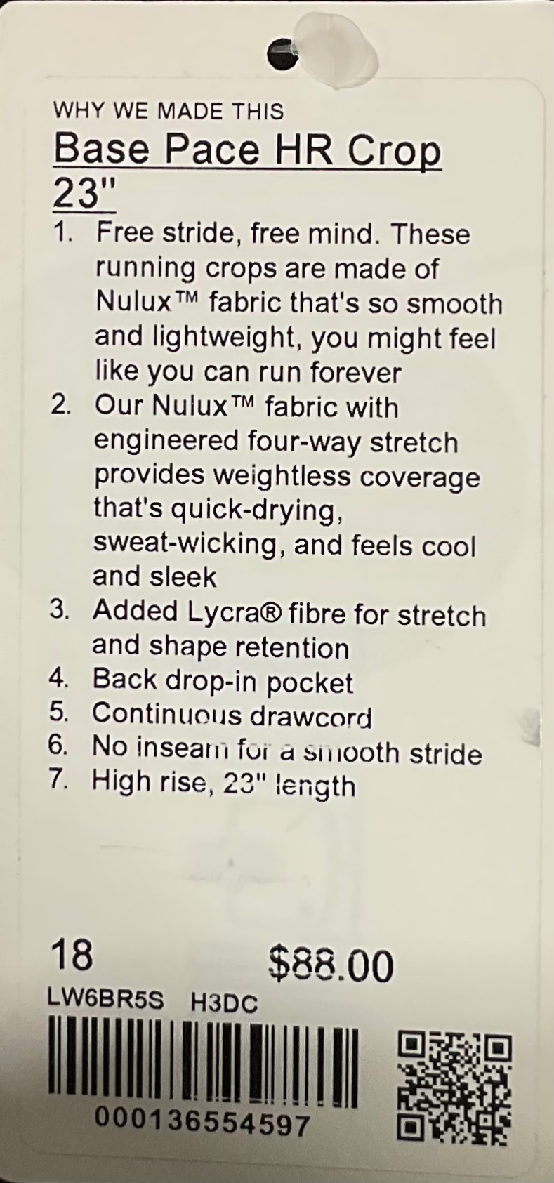 Lulu Lemon Athletic Pants Size 18/20 (36)