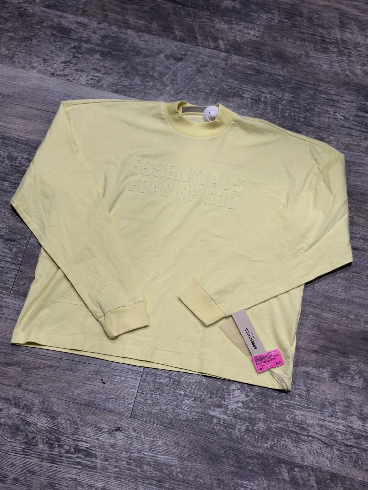Fear Of God Essentials Long Sleeve Top Size Large