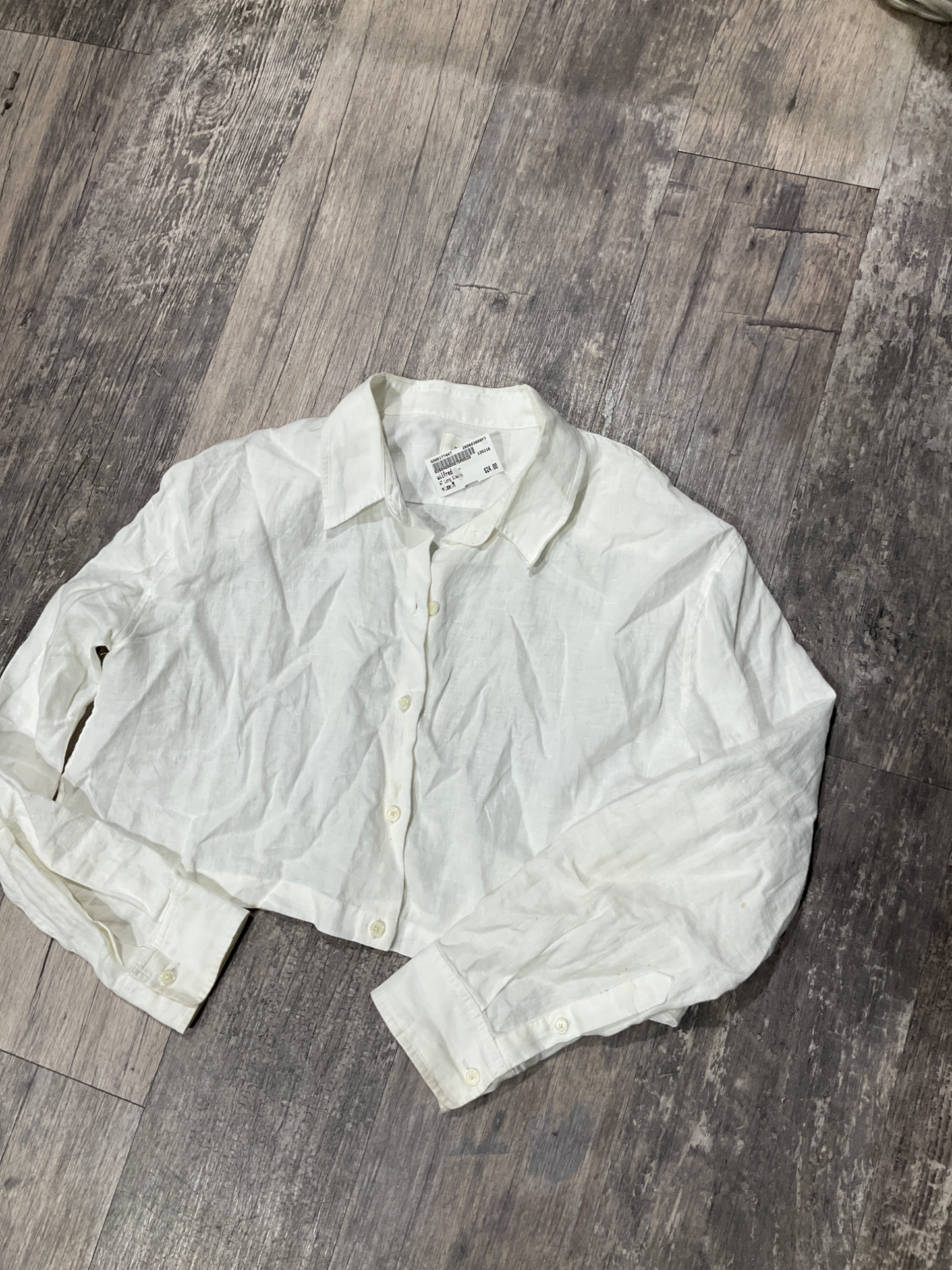 Wilfred Long Sleeve Top Size Medium