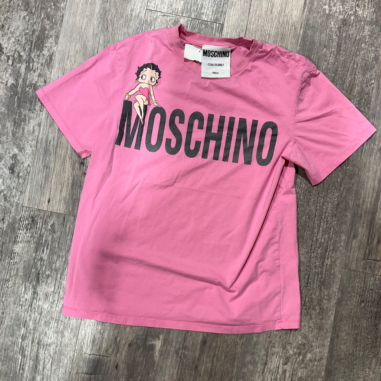 Moschino Short Sleeve Top Size Small