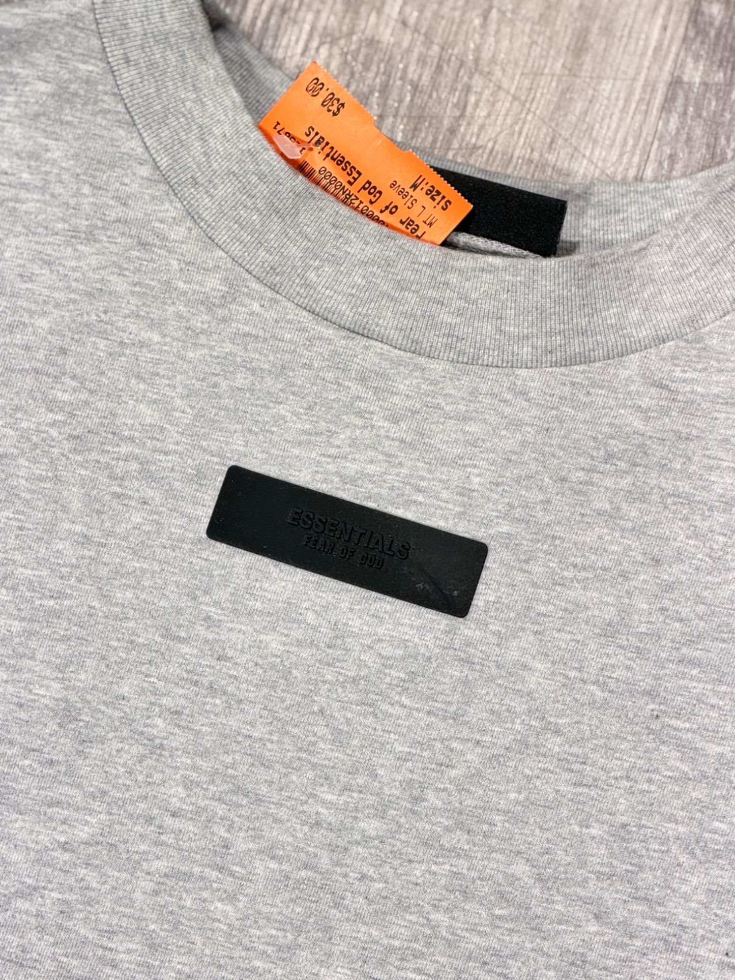 Fear Of God Essentials Long Sleeve Top Size Medium