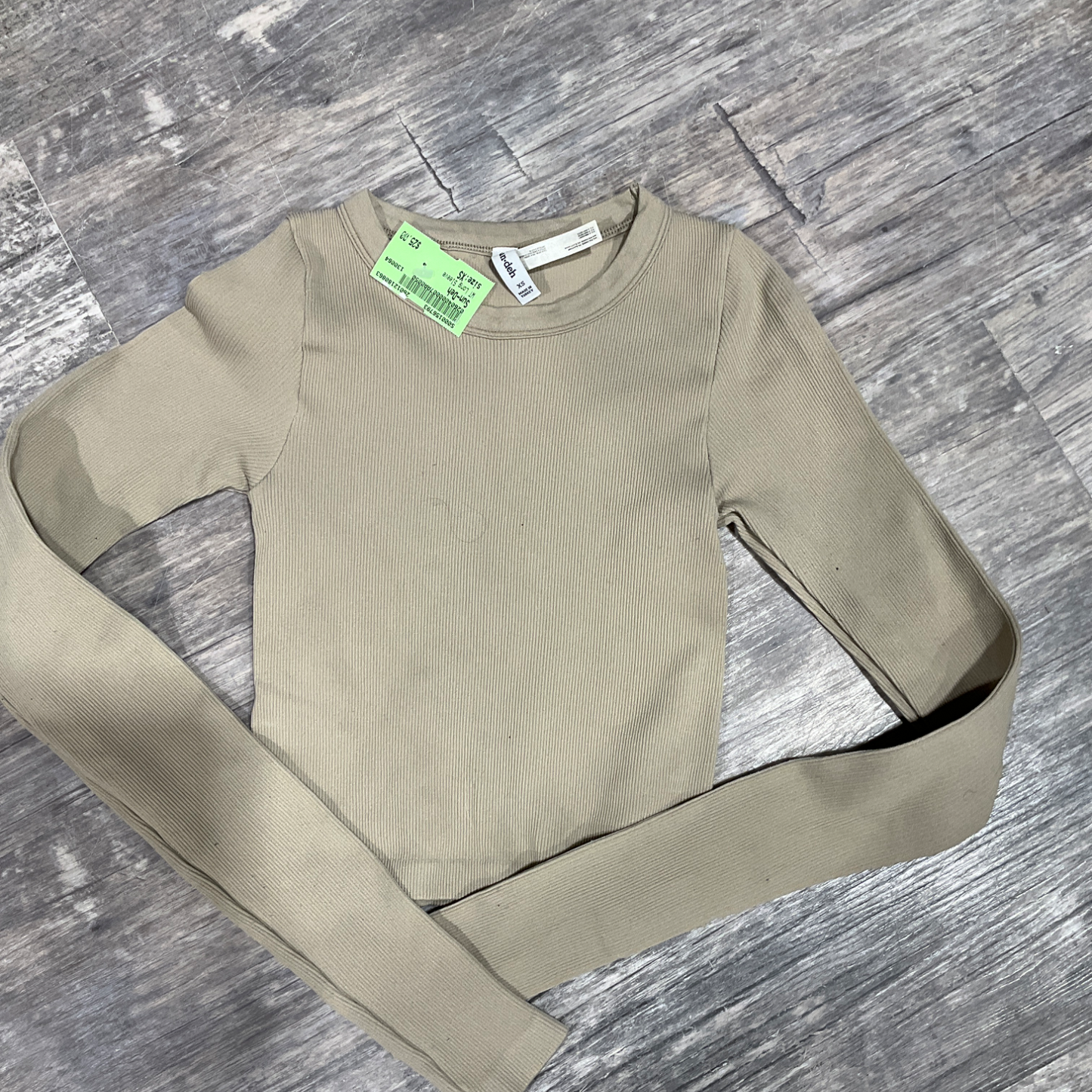 Sun Deh Long Sleeve Top Size Extra Small