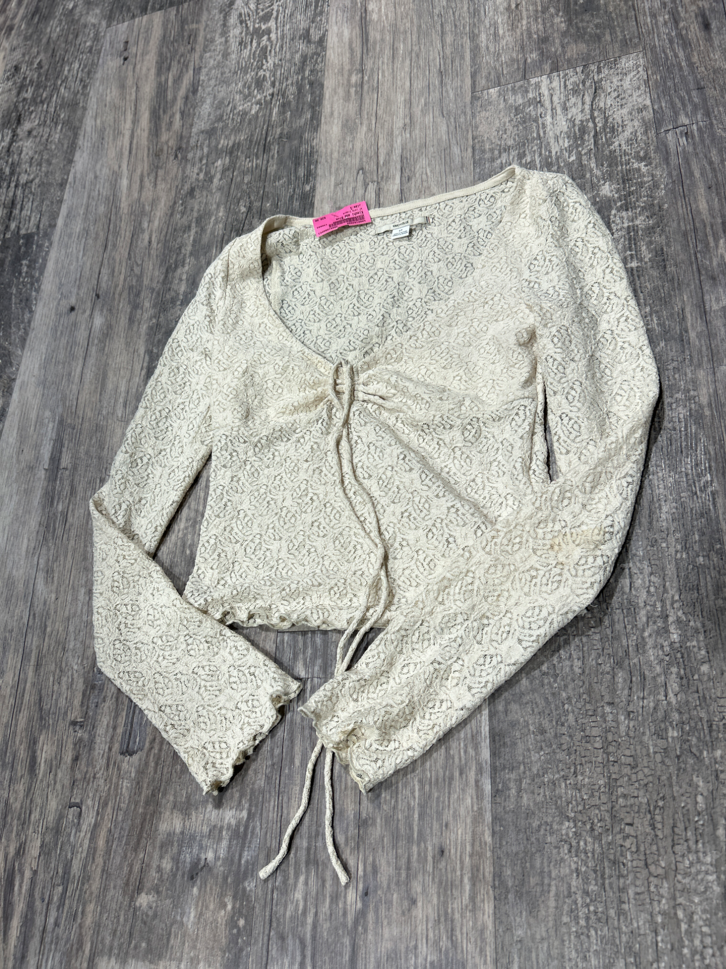 Kimchi And Blue Long Sleeve Top Size Small