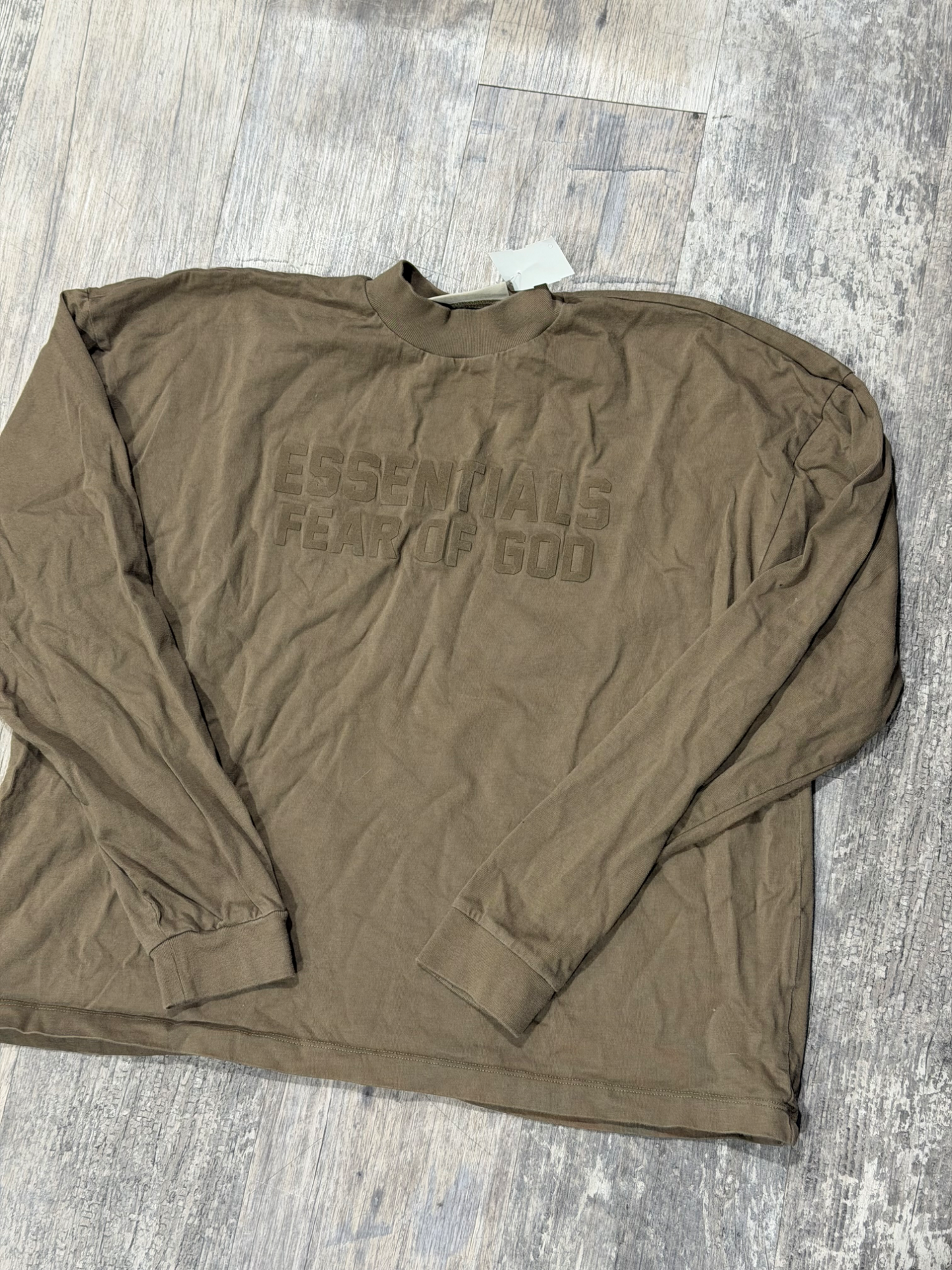 Fear Of God Essentials Long Sleeve Top Size Medium