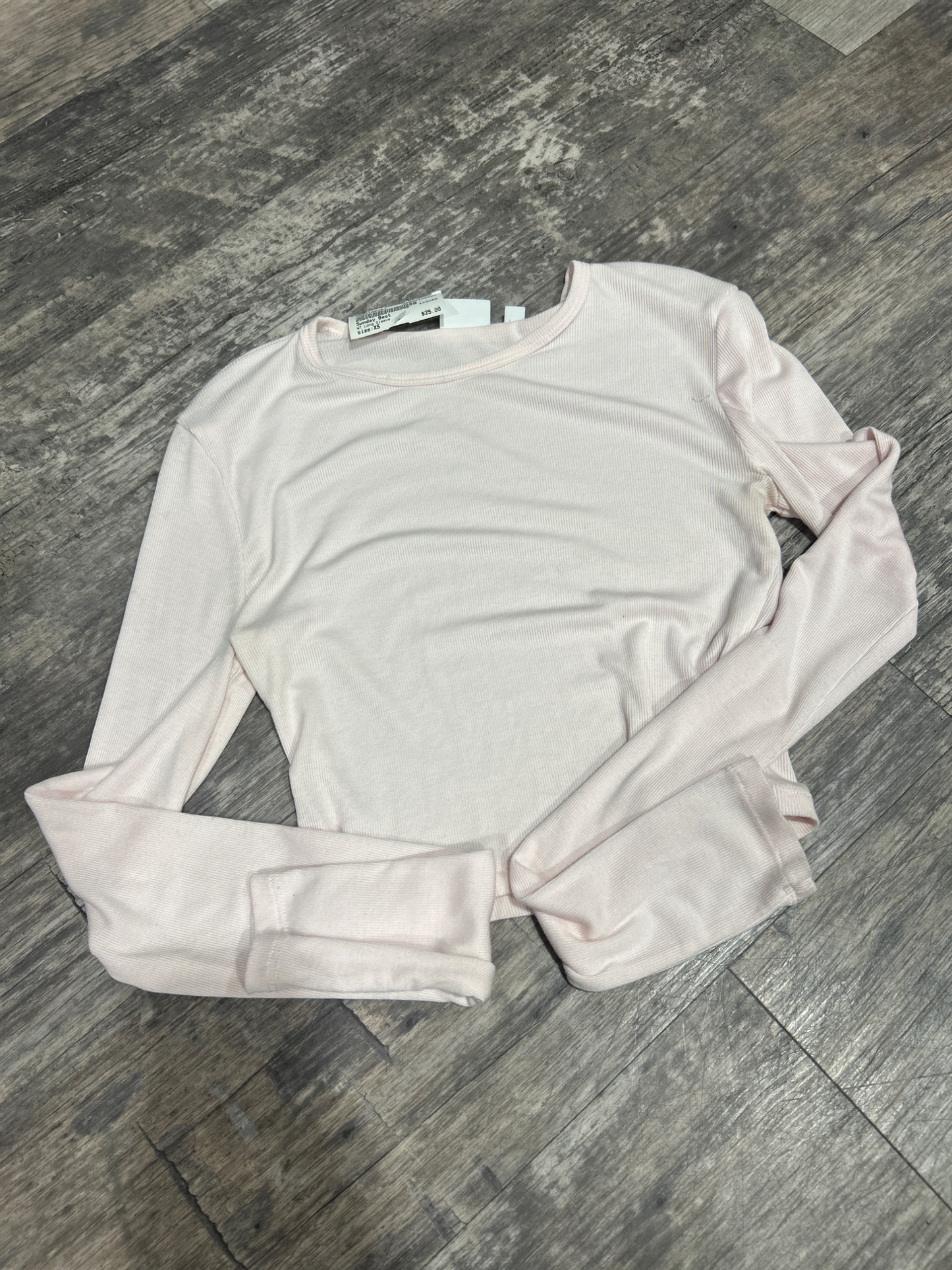 Sunday Best Long Sleeve Top Size Extra Small