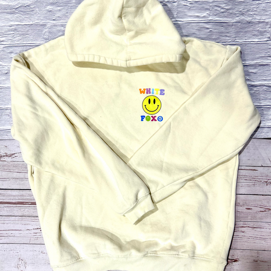 White Fox Sweatshirt Size Small