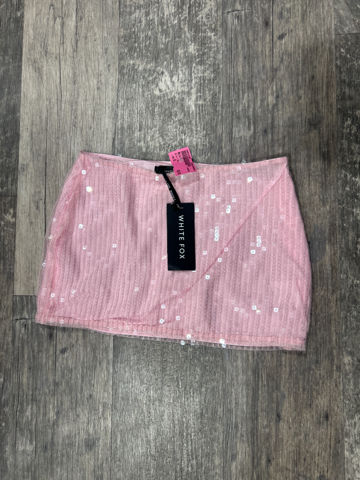 White Fox Short Skirt Size Extra Small