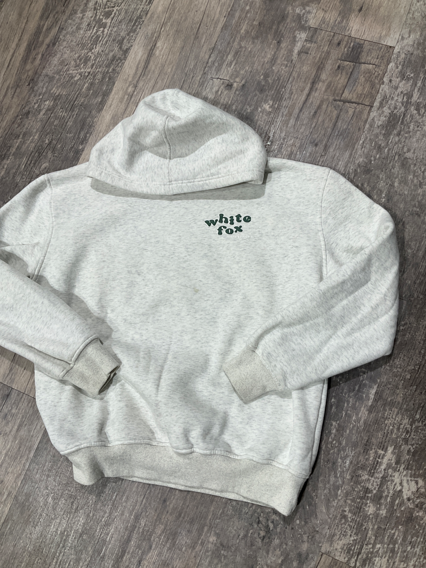 White Fox Sweatshirt Size Small