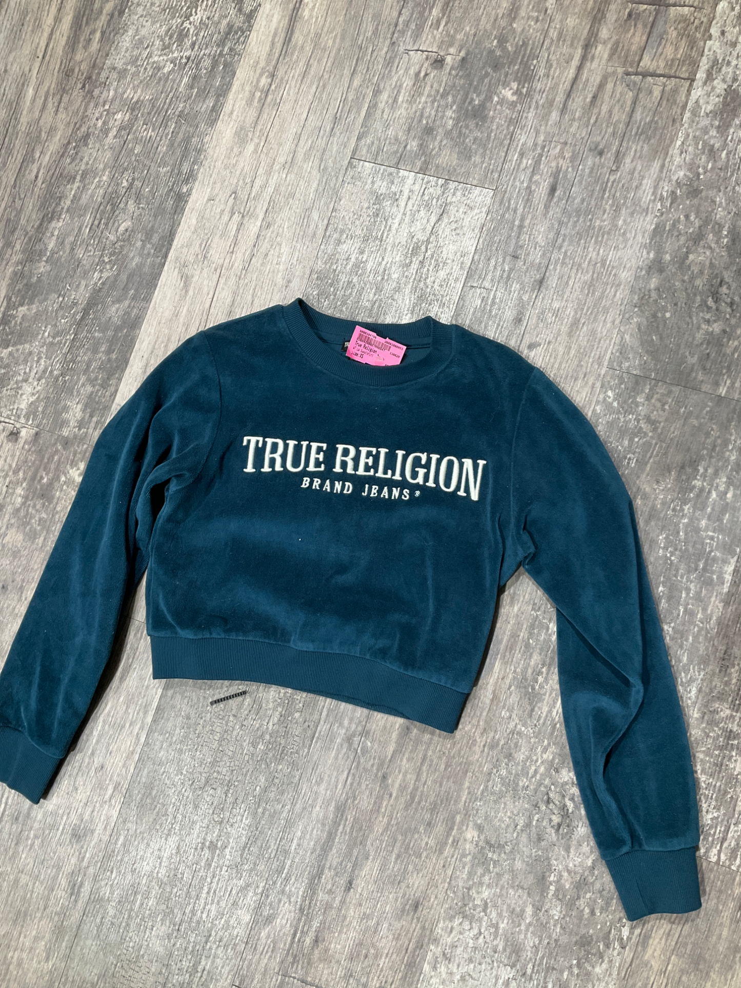 True Religion Sweatshirt Size Extra Small