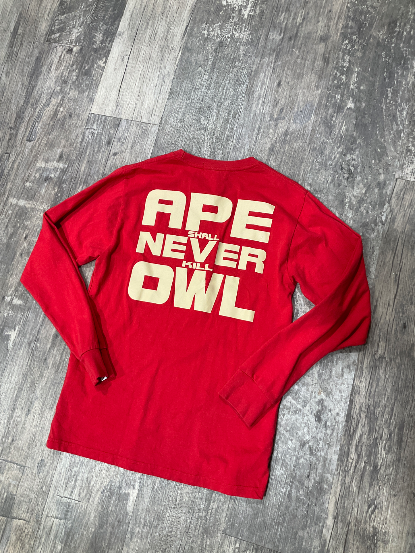 Bape Long Sleeve Top Size Small