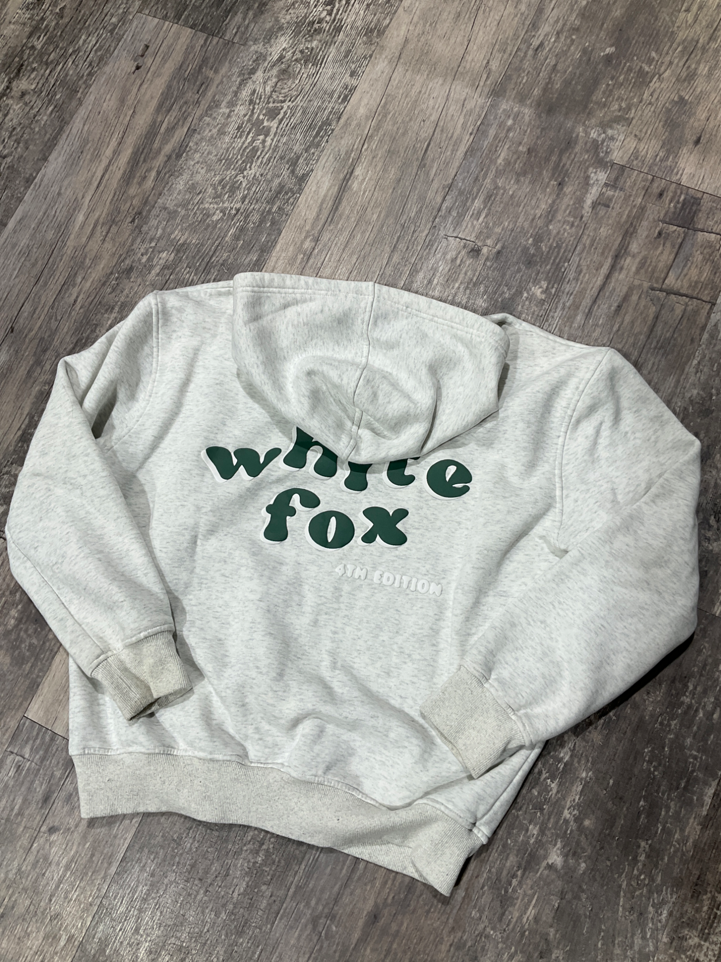 White Fox Sweatshirt Size Small