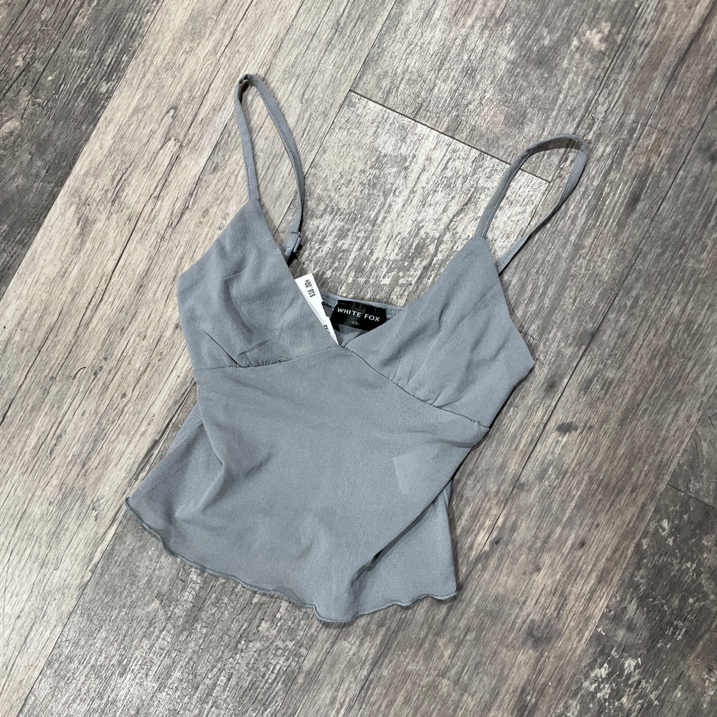 White Fox Tank Top Size Extra Small