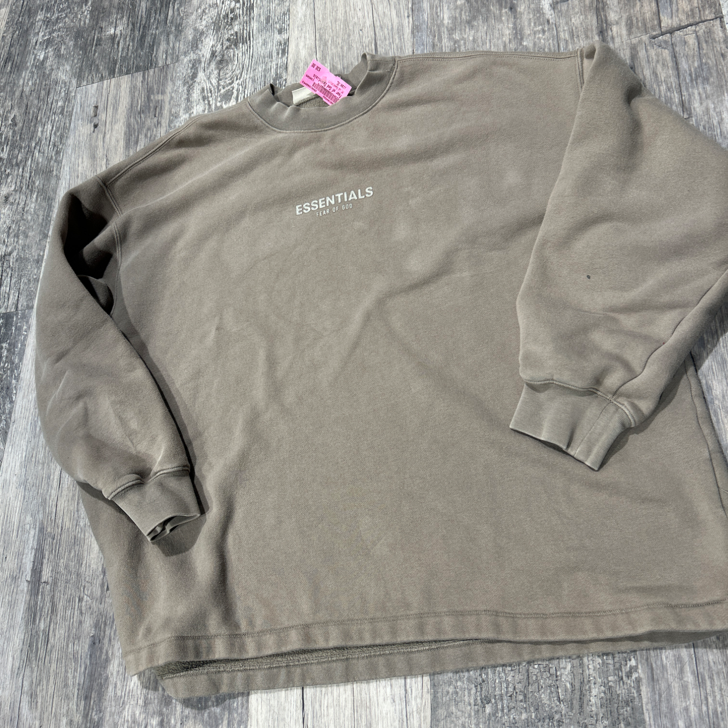 Fear Of God Essentials Sweatshirt Size Extra Large