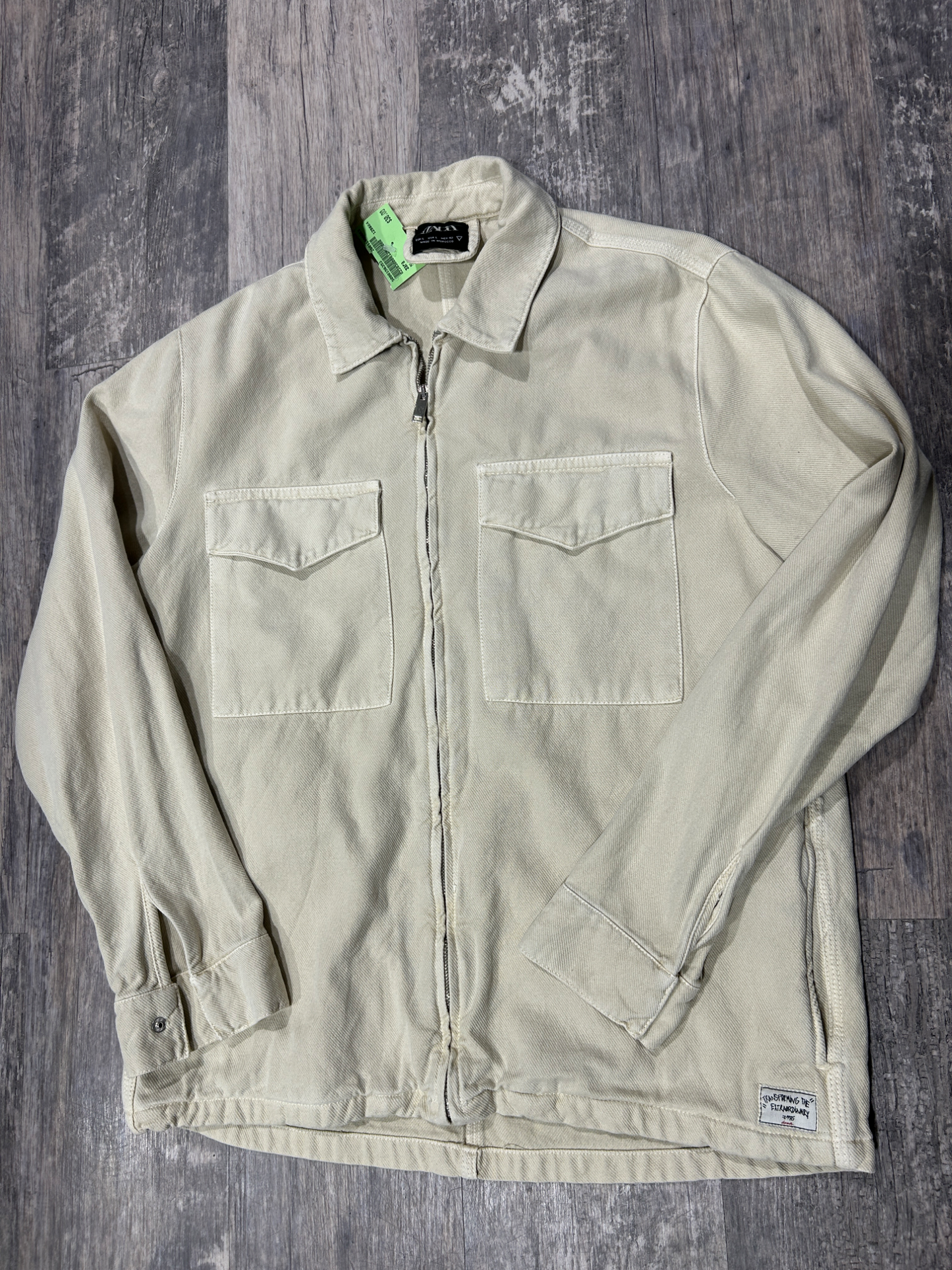 Zara Denim Outerwear Size Large