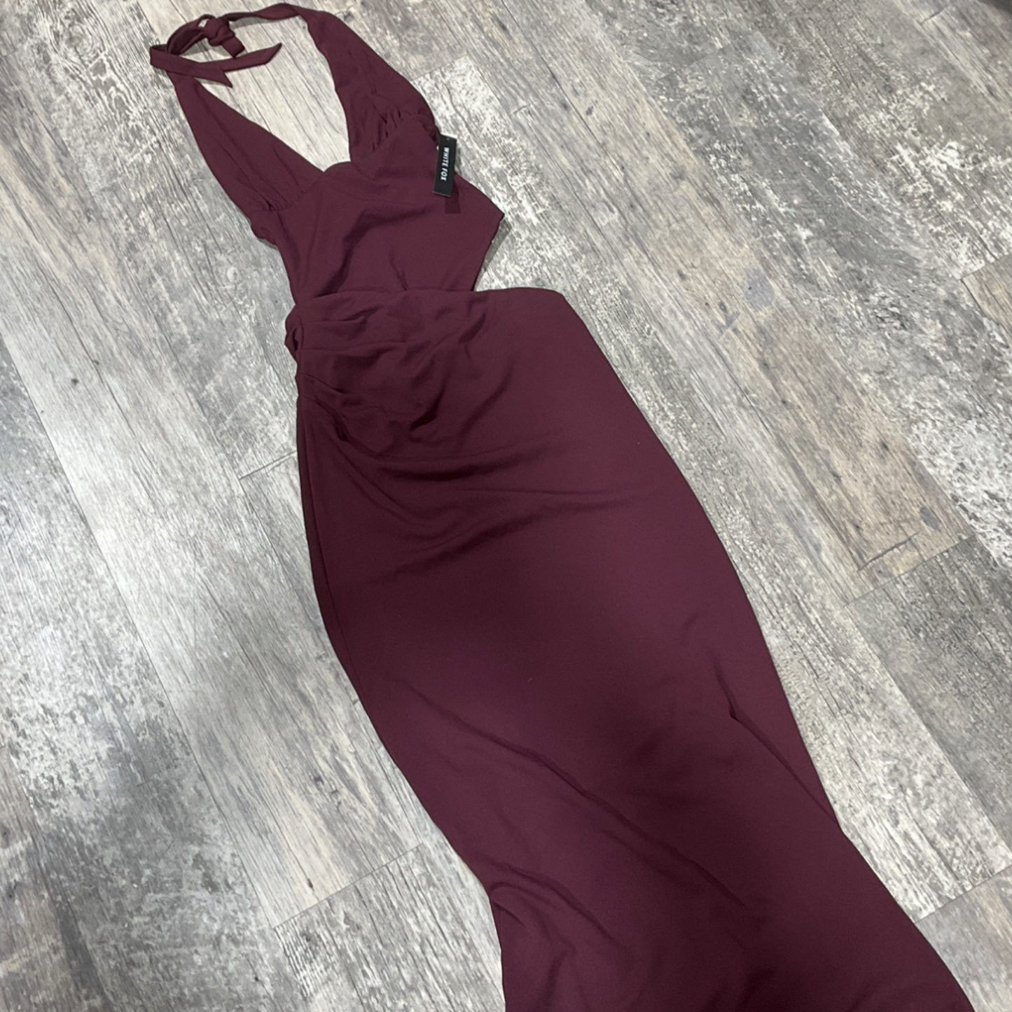 White Fox Maxi Dress Size Extra Small