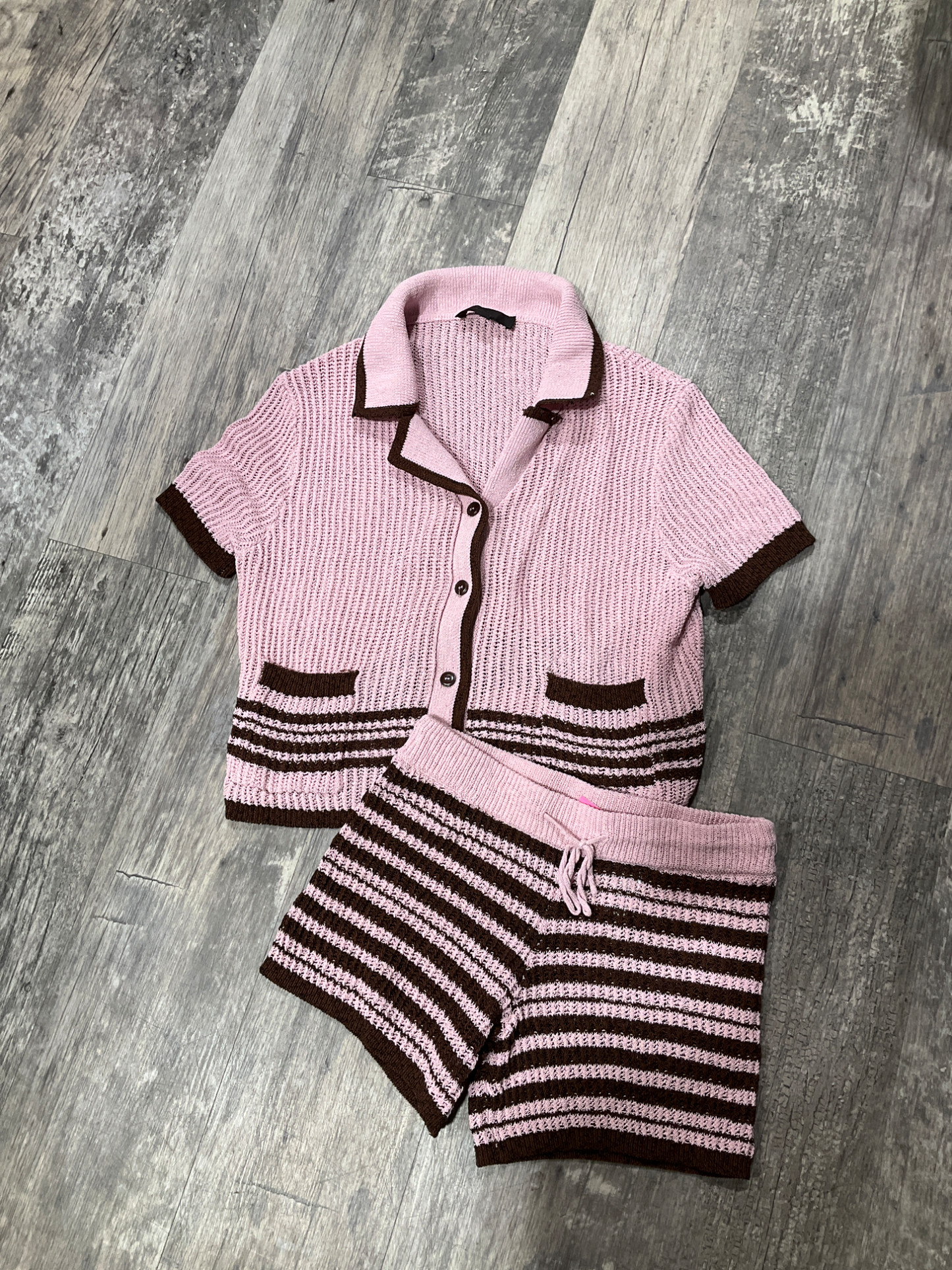 Zara 2-piece Set Shorts-S , T-Shirt-L
