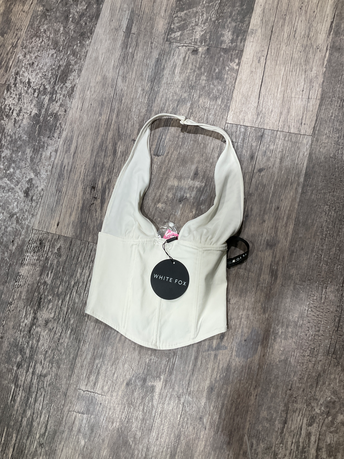 White Fox Tank Top Size Small