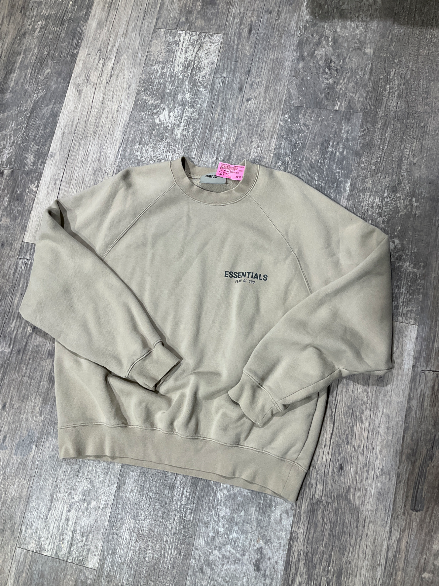 Fear Of God Essentials Sweatshirt Size Medium