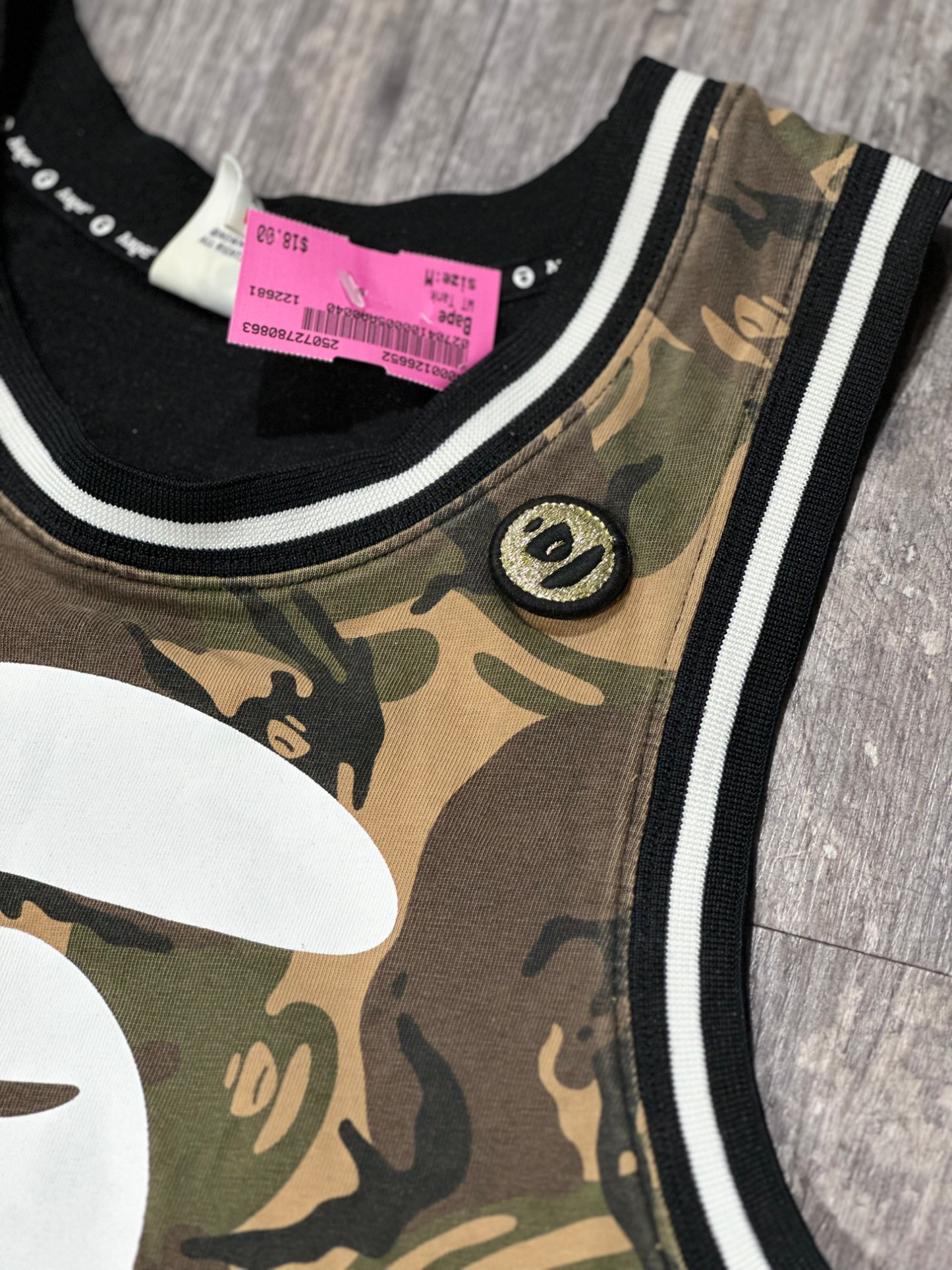 Bape Tank Top Size Medium