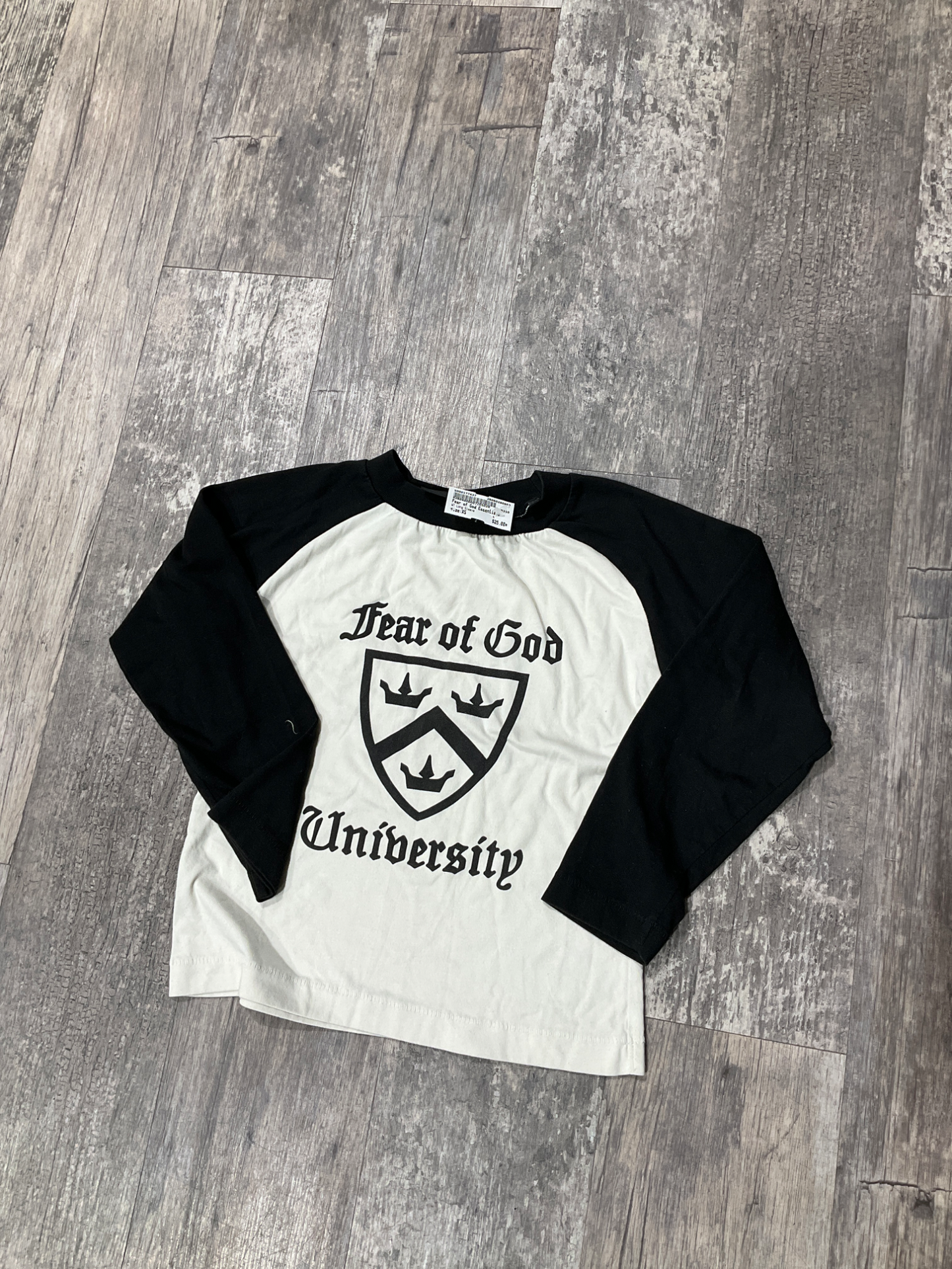 Fear Of God Essentials Long Sleeve Top Size Extra Small