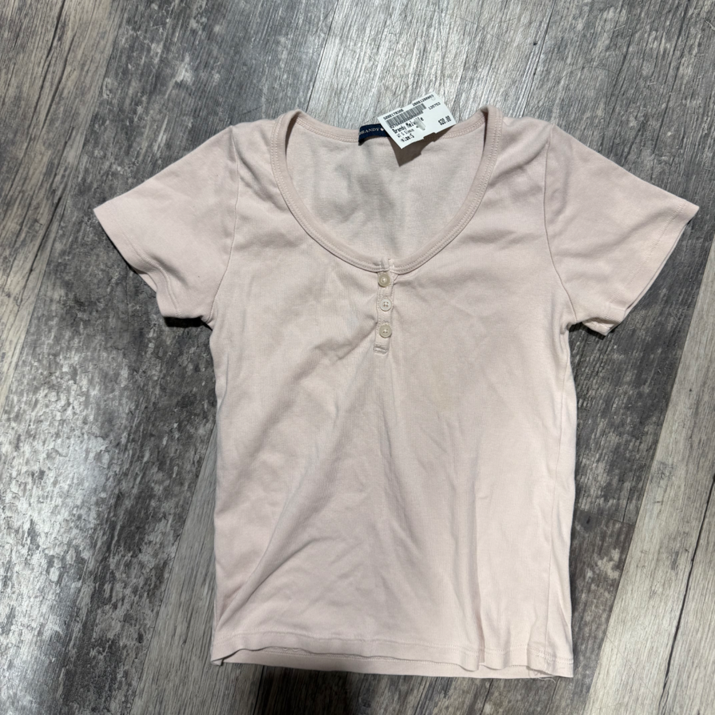 Brandy Melville Short Sleeve Top Size Small