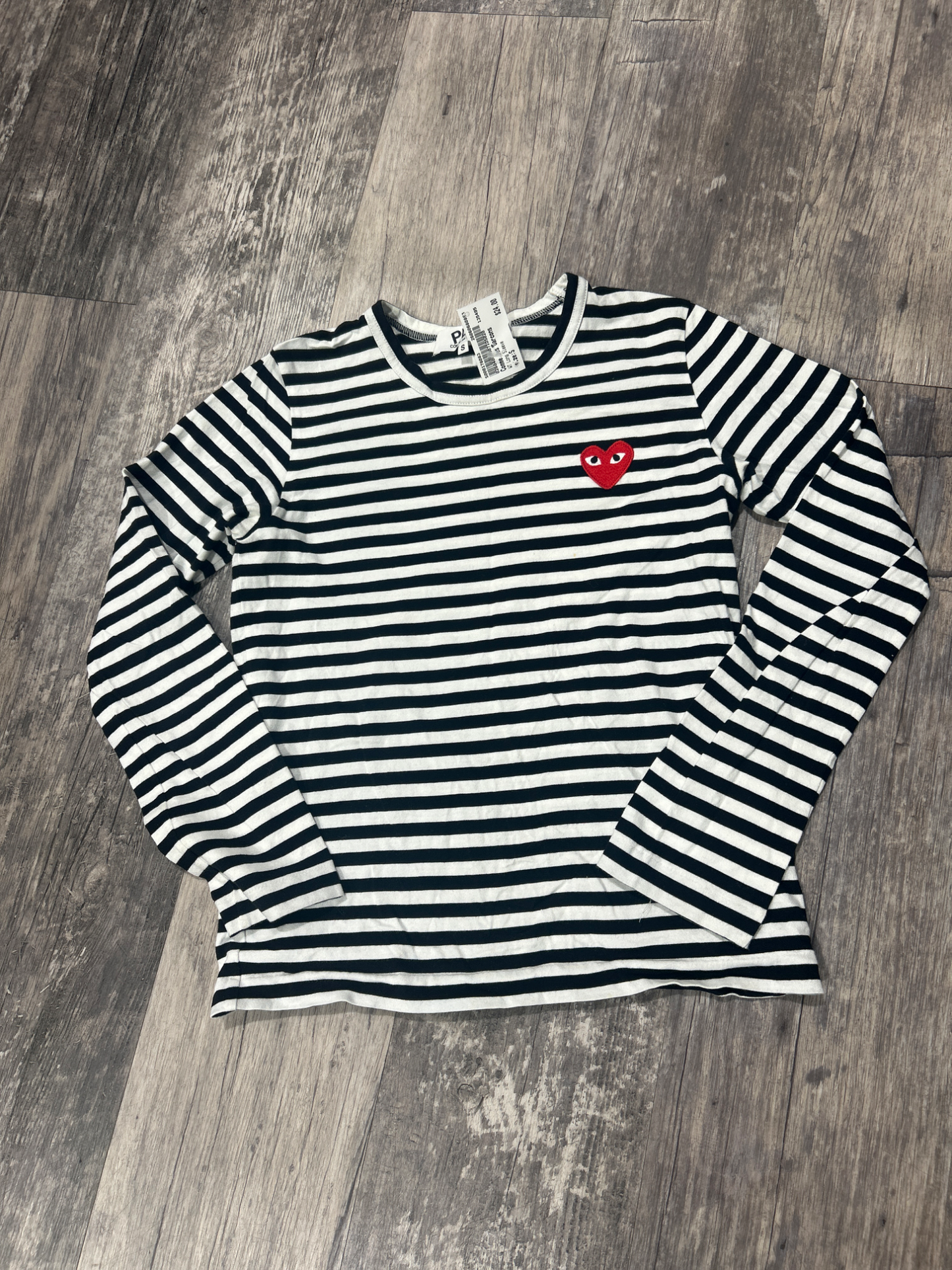 Comme Des Garcons Long Sleeve Top Size Small