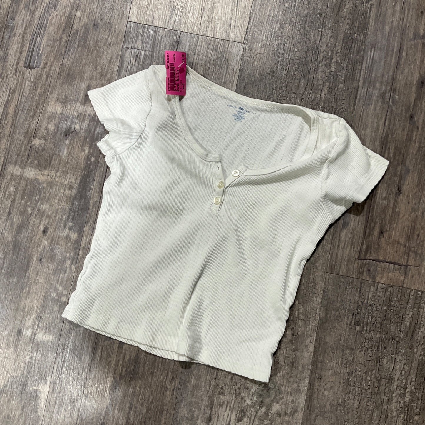 Brandy Melville Short Sleeve Top Size Small